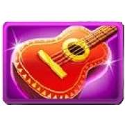 Guitar symbol in Immortal Ways Pinata slot