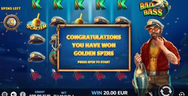 Bad Bass: Free spins