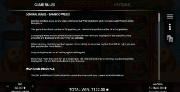 Bamboo Wilds: Rules