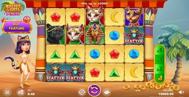 Bastet and Cats Deluxe: Slot machine