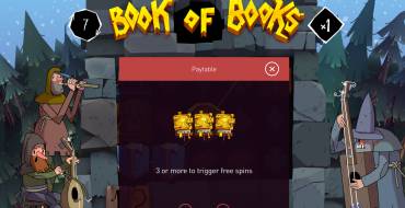 Book of Books: Payout table