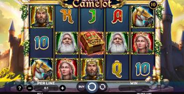 Book Of Camelot: Slot machine