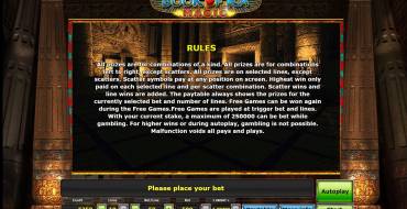 Book of Ra Magic: Rules of the game