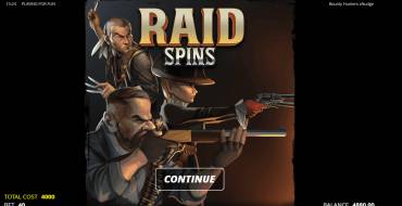 Bounty Hunters: Free spins and/or respins