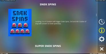 Brick Snake 2000: Freespins and/or re-spins 1