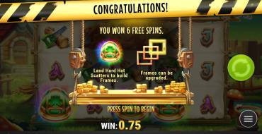 Buildin’ Bucks: Free spins