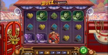 Bull in a Rodeo: Slot machine