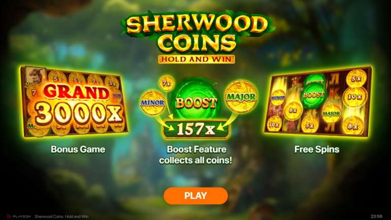 Sherwood Coins: Hold and Win