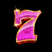 Seven symbol in 9 Mad Hats King Millions slot