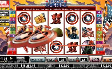 Captain America slot