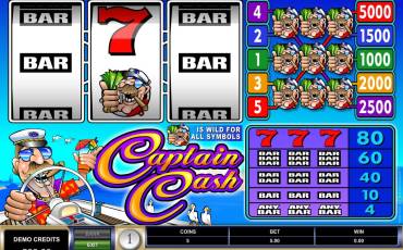 Captain Cash  slot