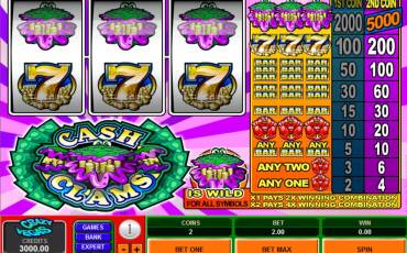 Cash Clams slot