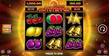 Cash Strike Hotstepper: Slot machine