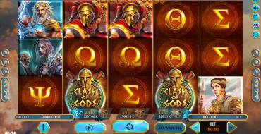 Clash of Gods: Slot machine