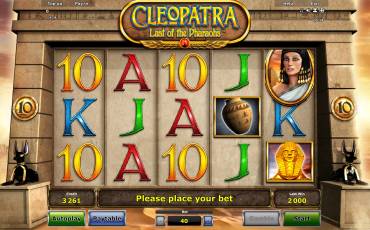 Cleopatra: Last of the Pharaohs slot