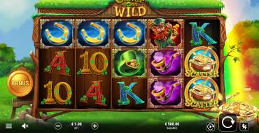 Clover Goes Wild: Slot machine