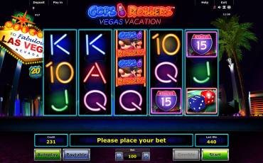 Cops ‘n’ Robbers: Vegas Vacation slot