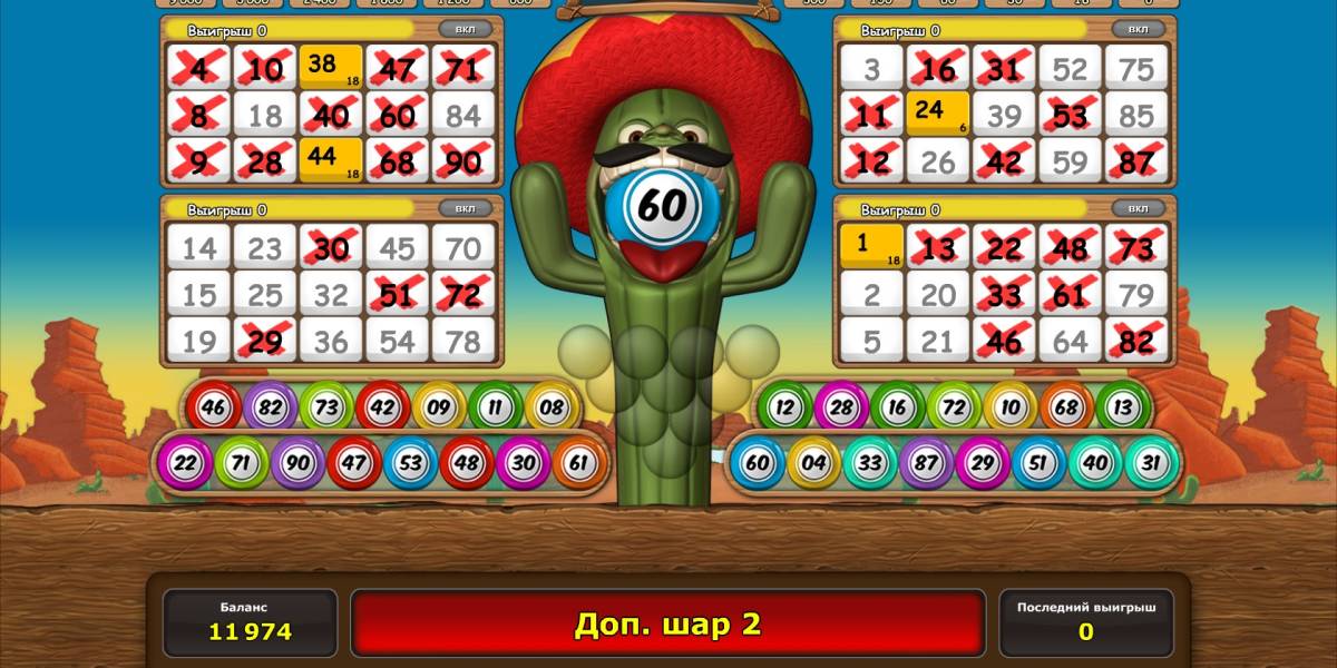 Crazy Cactus Bingo slot