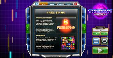 Cyberslot Megaclusters: Free spins