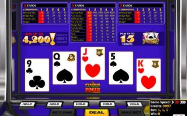 Deuces Wild Pyramid Poker online