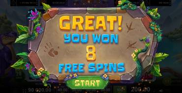 Dice&Dinosaurs: Free spins and/or respins