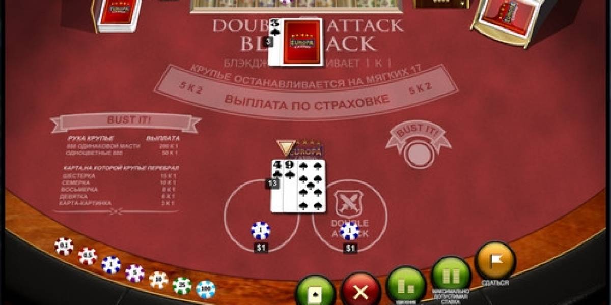 Double Attack Blackjack online