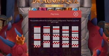 DragonBlox: Payout table