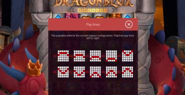 DragonBlox: Payout table