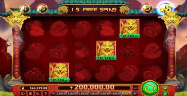 Dragons Lucky 8: Free spins and/or respins