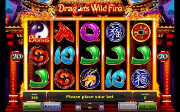 Dragon’s Wild Fire slot