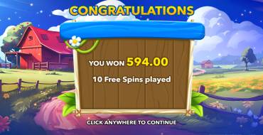 Fabulous Farm Slot: Winnings