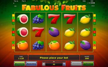 Fabulous Fruits slot