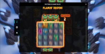 Fang's Inferno Dream Drop: Freespins and/or respins