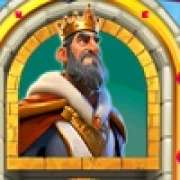 King symbol in Crown of Camelot slot