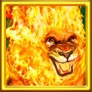 Leo symbol in Fire Chariot slot