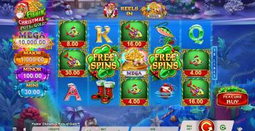 Fishin’ Christmas Pots of Gold: Slot machine