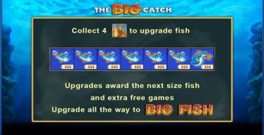 Fishin' Frenzy The Big Catch Megaways: Bonus games