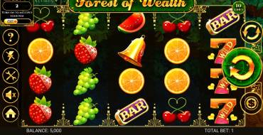 Forest of Wealth: Slot machine