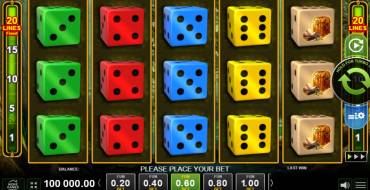 Froggy Dice: Slot machine