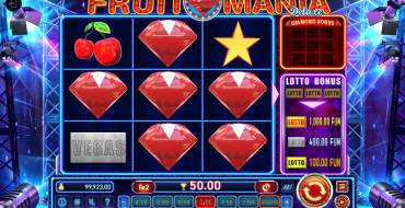 Fruit Mania Deluxe: Winnings