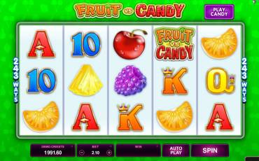 Fruit vs Candy slot