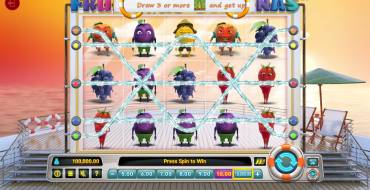 Fruits Go Bananas: Slot machine