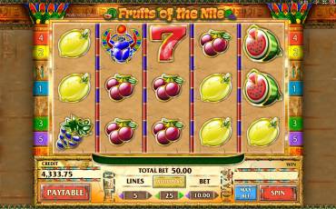 Fruits of the Nile slot