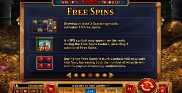 Gem Splitter: Free spins and/or respins