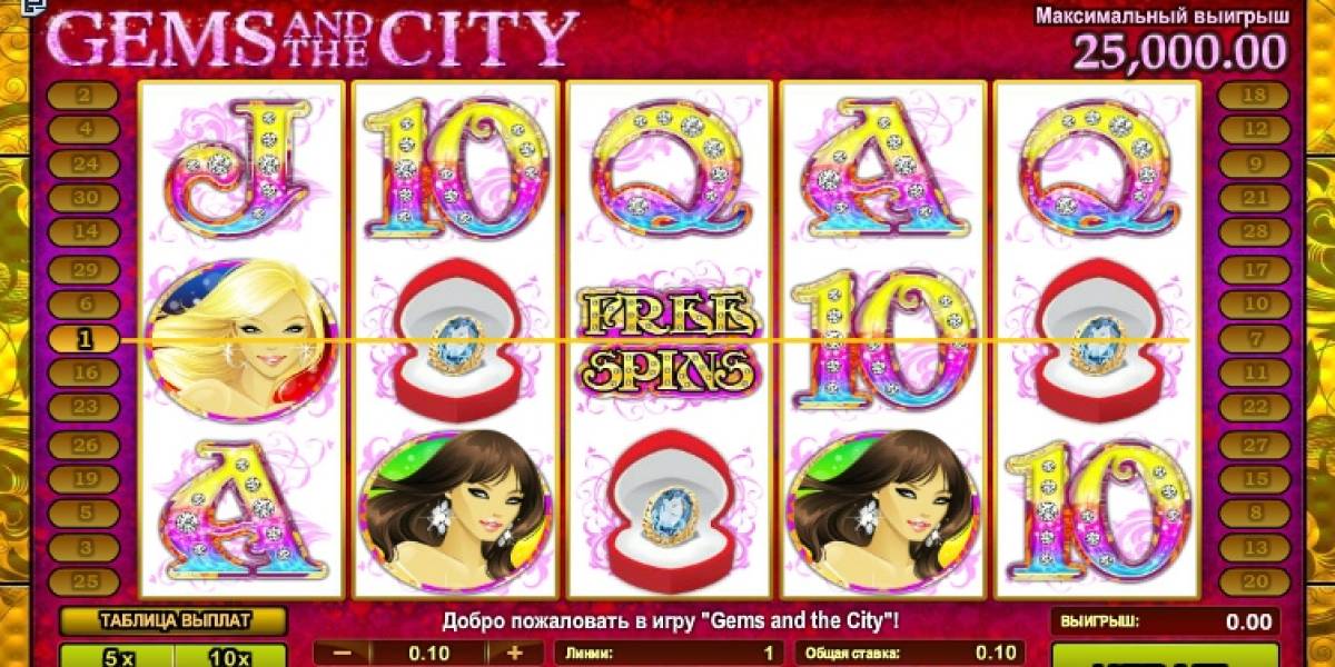 Gems and the City slot