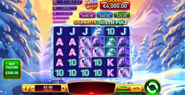 Giga Match North Pole: Slot machine