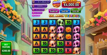 Giga Match Sugar Skull: Slot machine