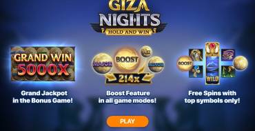 Giza Nights: Hold and Win: Unique features