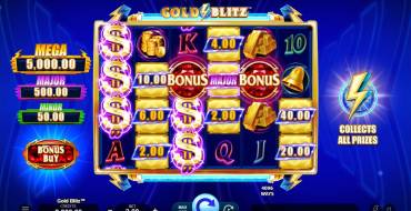 Gold Blitz: Slot machine