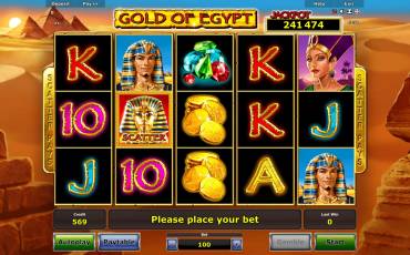 Gold of Egypt slot